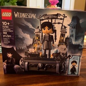 Lego Wednesday Addams Set - Black and Gray